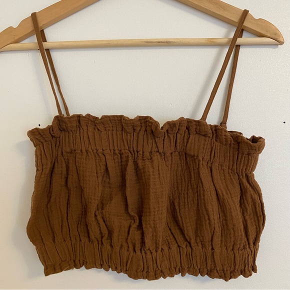 Simons Icone organic cotton waffled tube top - Picture 3 of 5